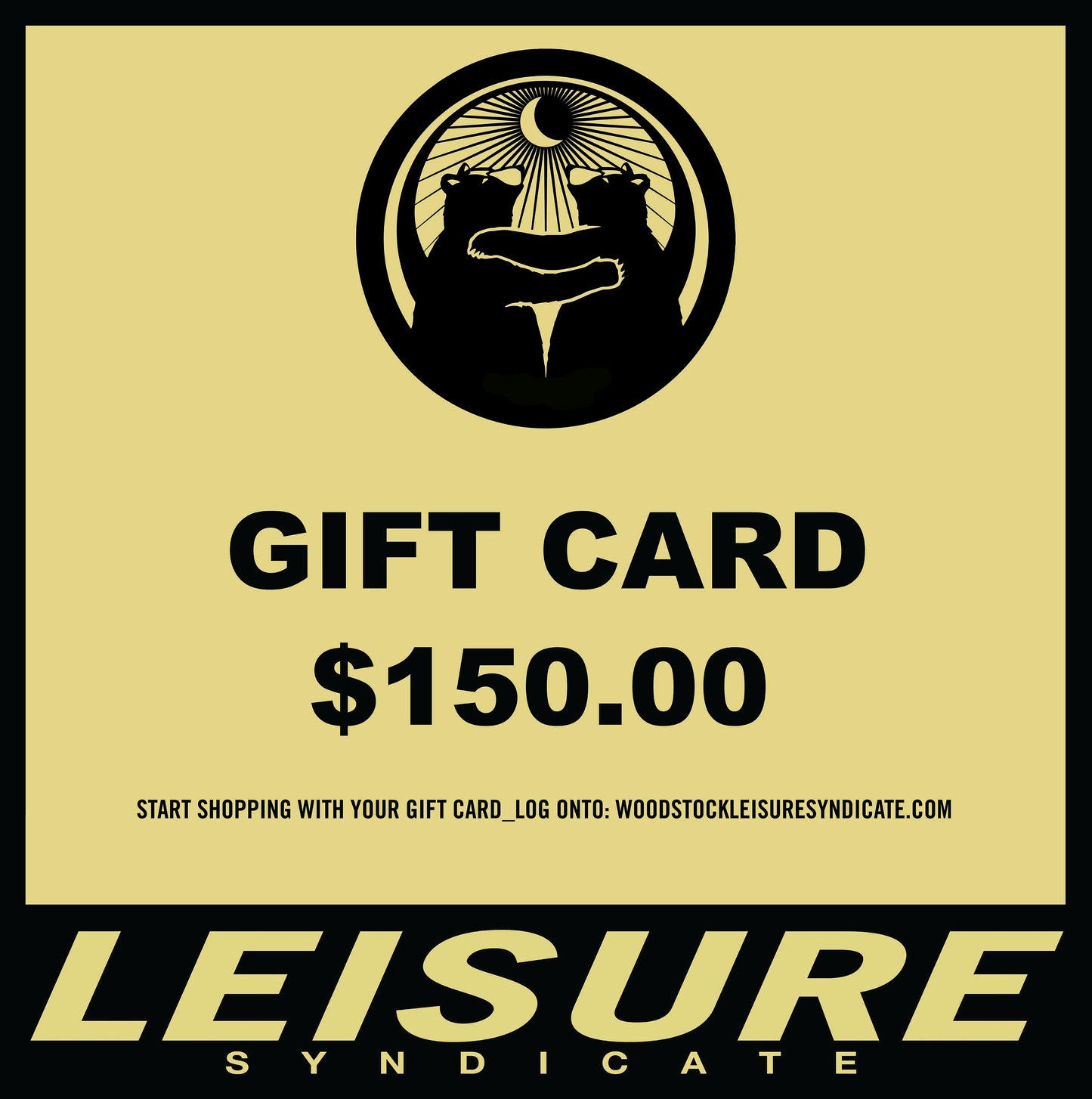 GIFT CARD / $150