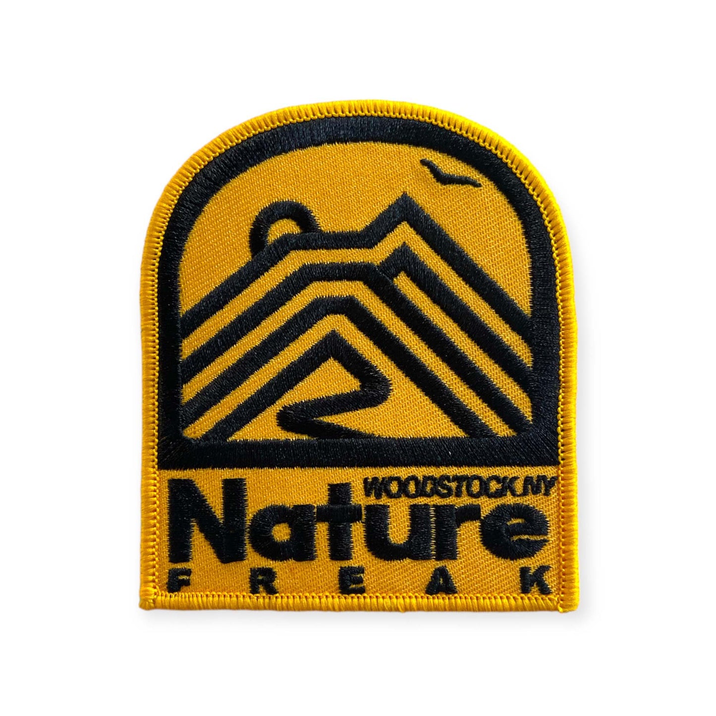 IRON-ON PATCH: NATURE / YELLOW