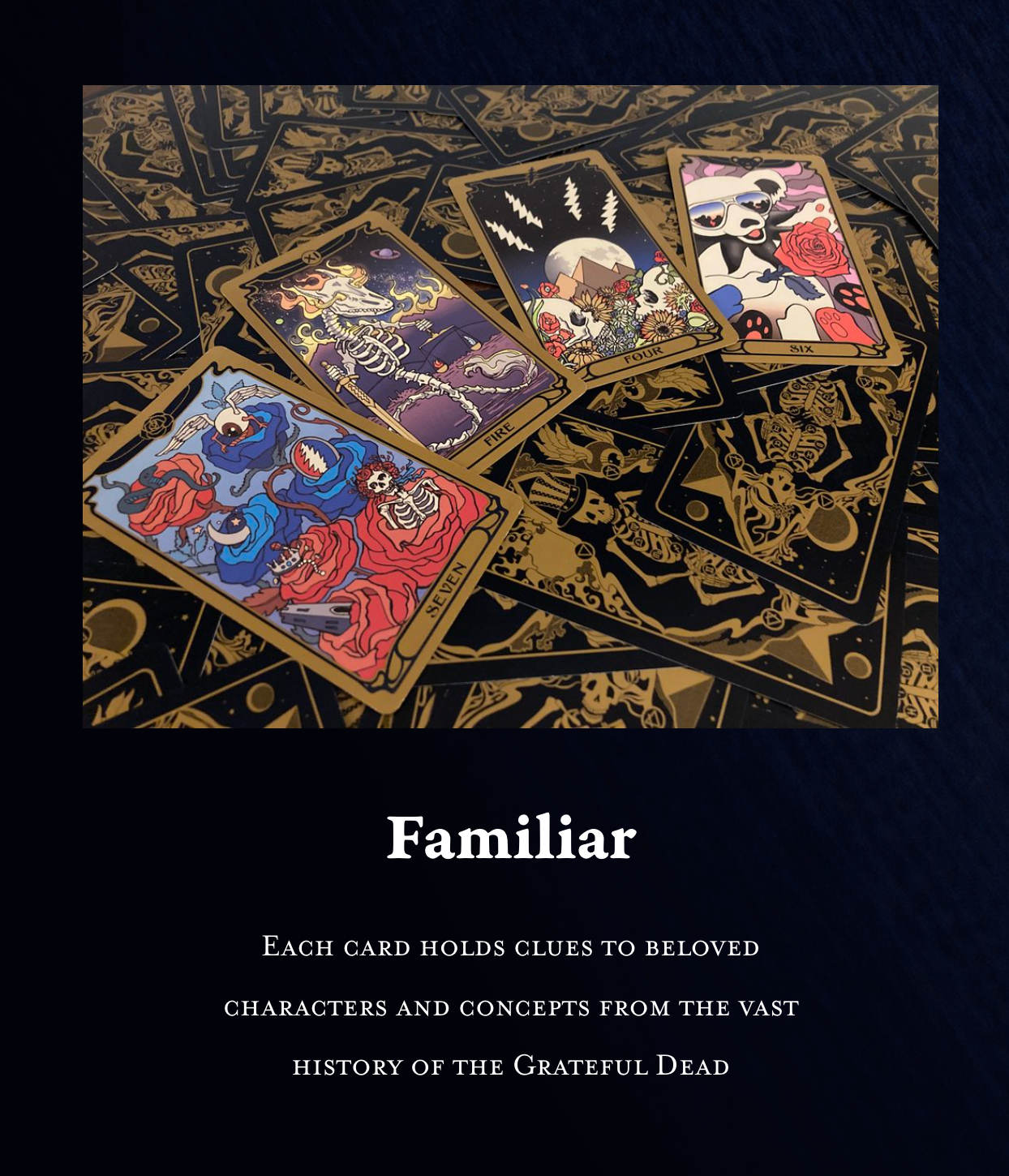 TAROT: GRATEFUL DEAD(limited edition)