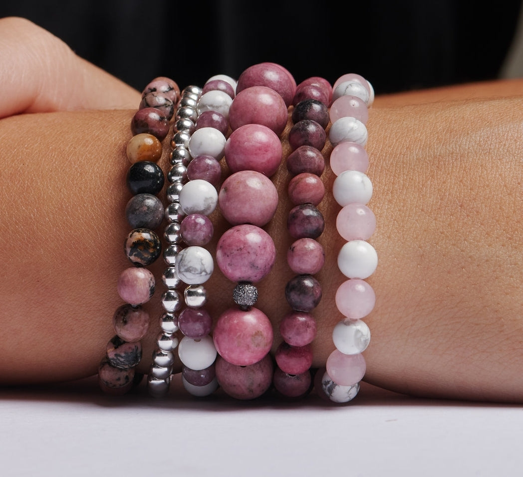 CRYSTALS: HOWLITE & LEPIDOLITE