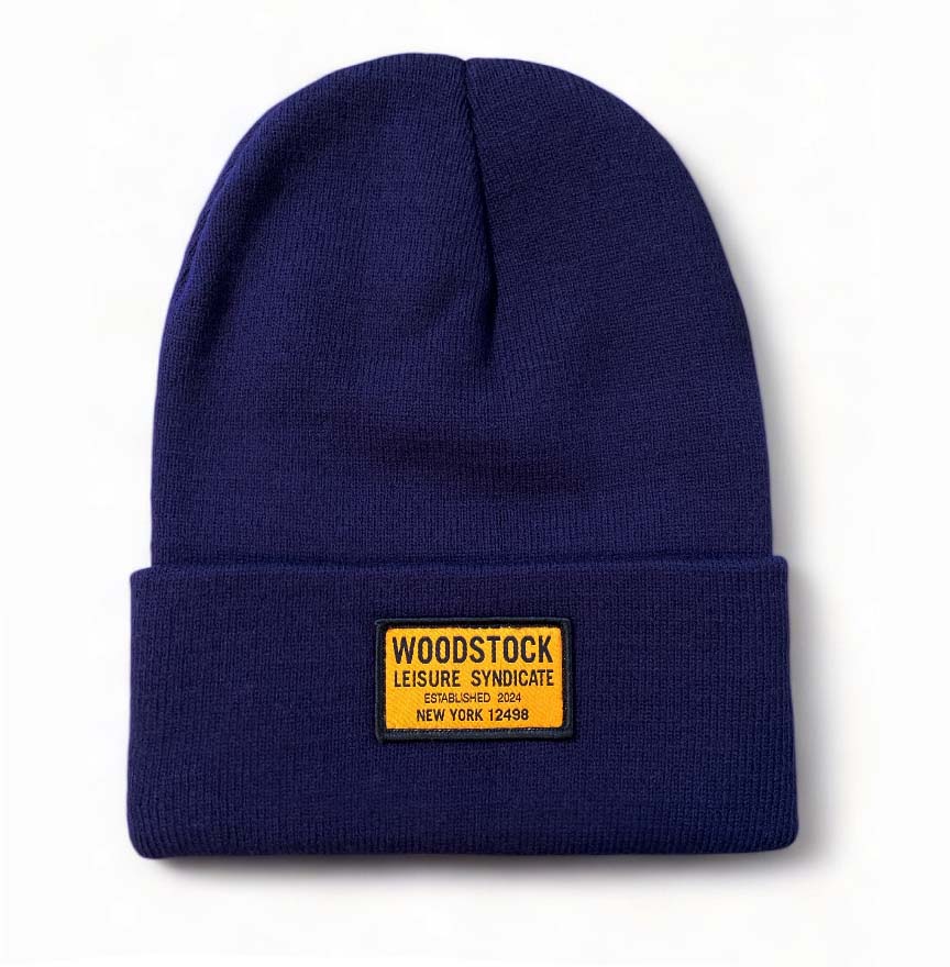 KNIT BEANIE / NAVY