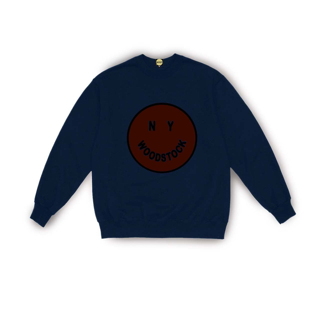 CREW_SWEATSHIRT: DARK SMILEY
