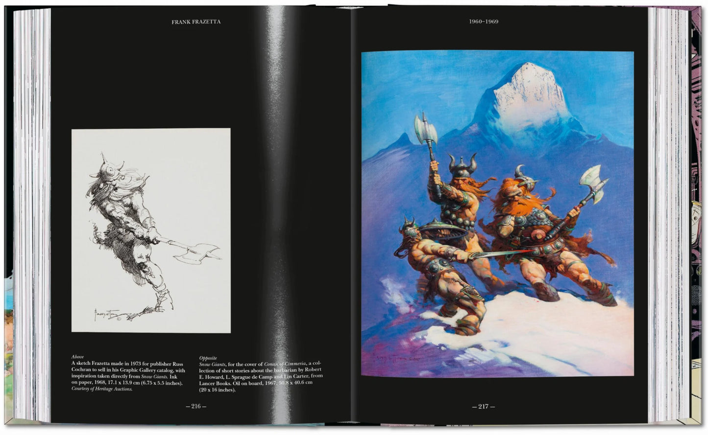 BOOK / THE FANTASTIC WORLDS OF FRANK FRAZETTA
