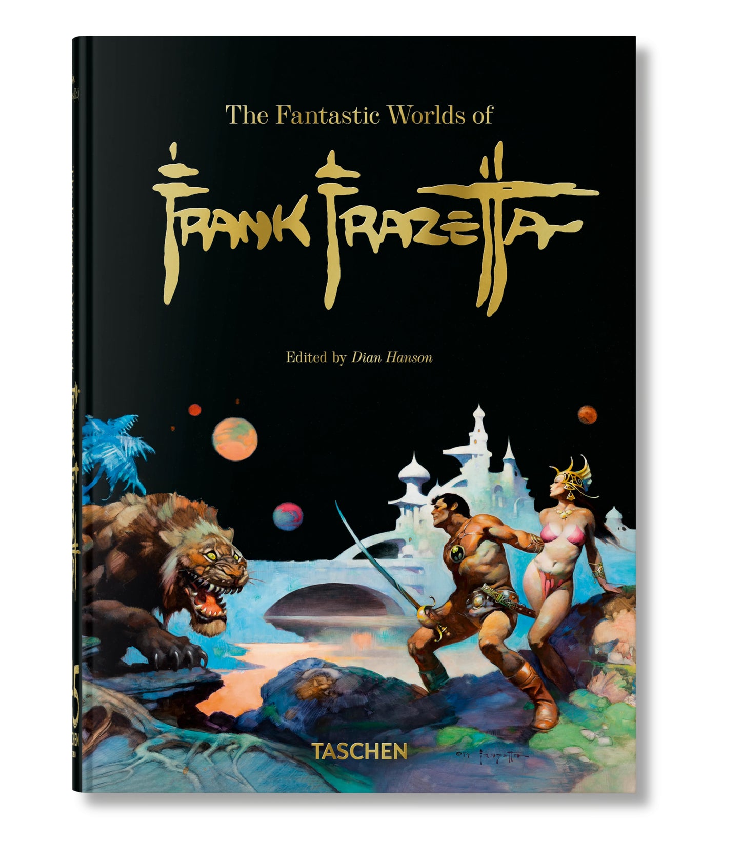 BOOK / THE FANTASTIC WORLDS OF FRANK FRAZETTA
