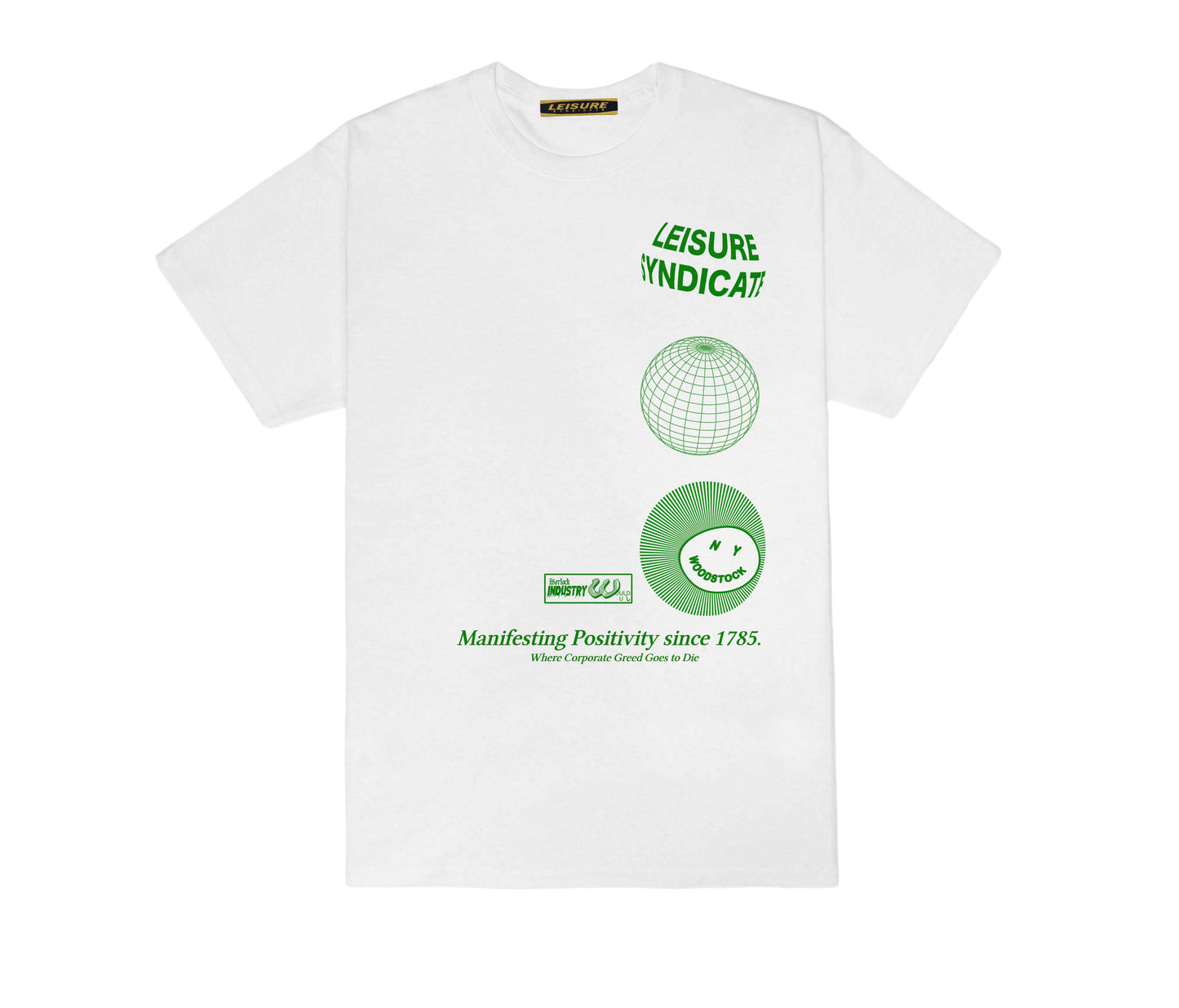 TEE: LEISURE GLOBE / GREEN