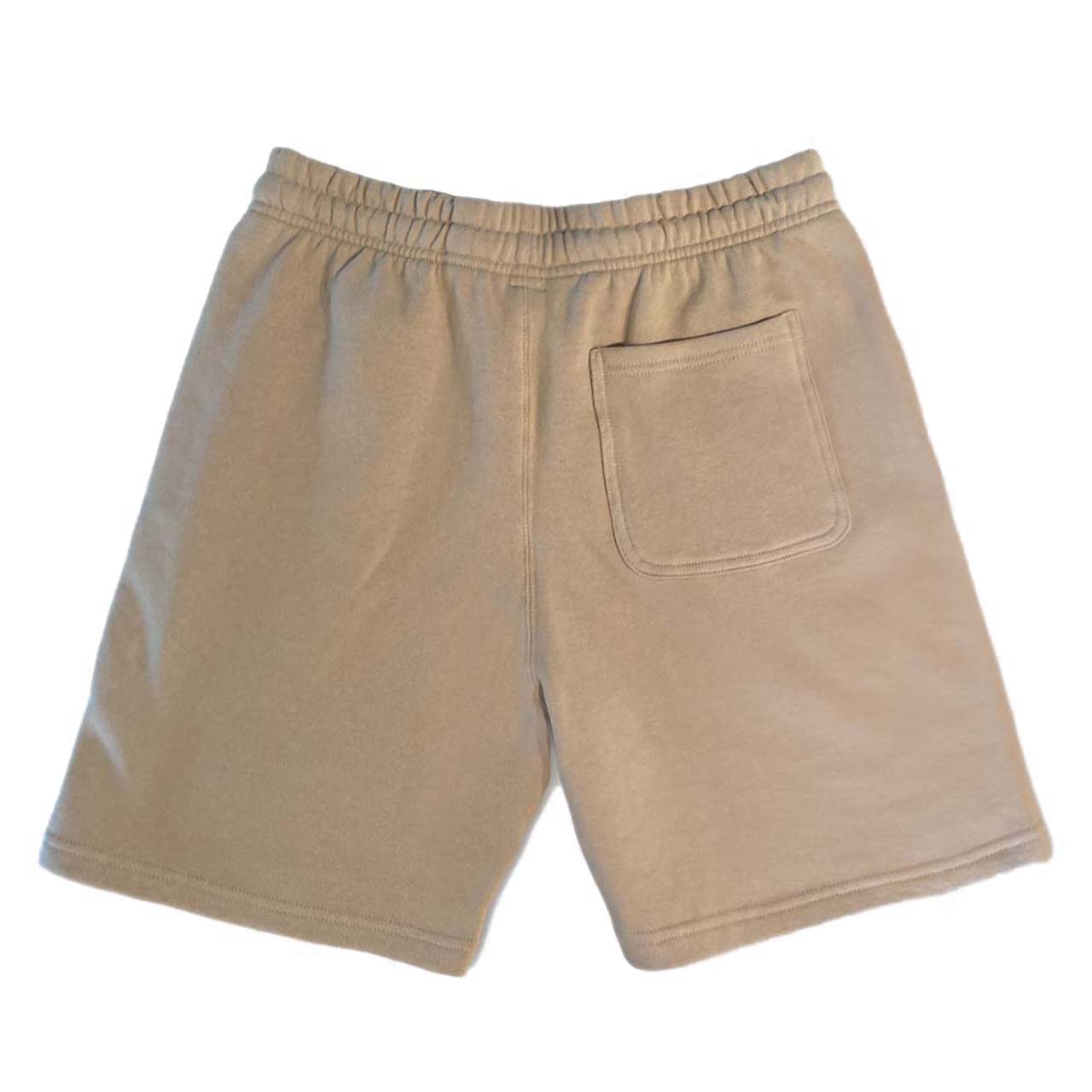 SWEAT SHORTS: CAMEL