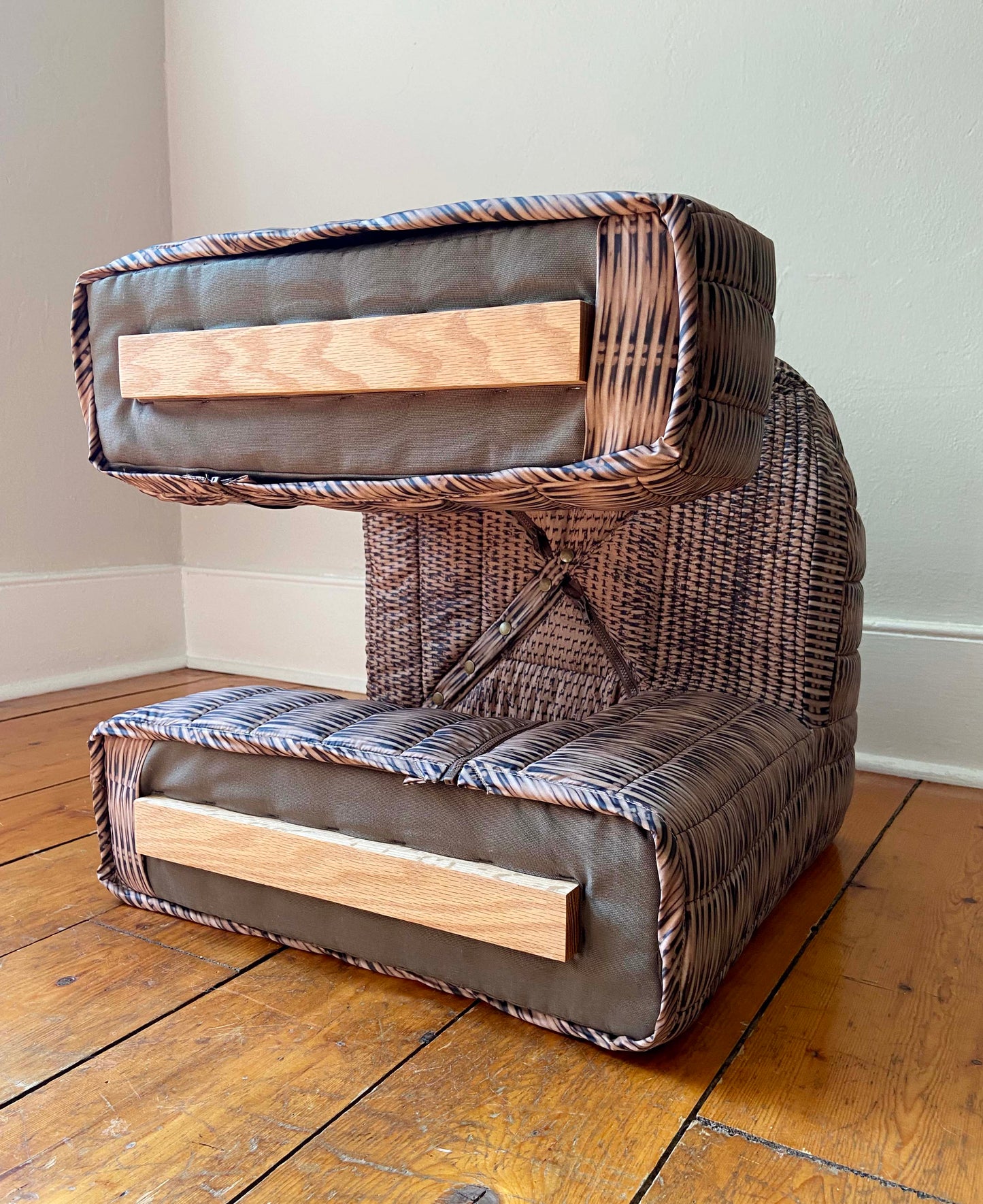 WAVE SEAT: WICKER PRINT / WICKER