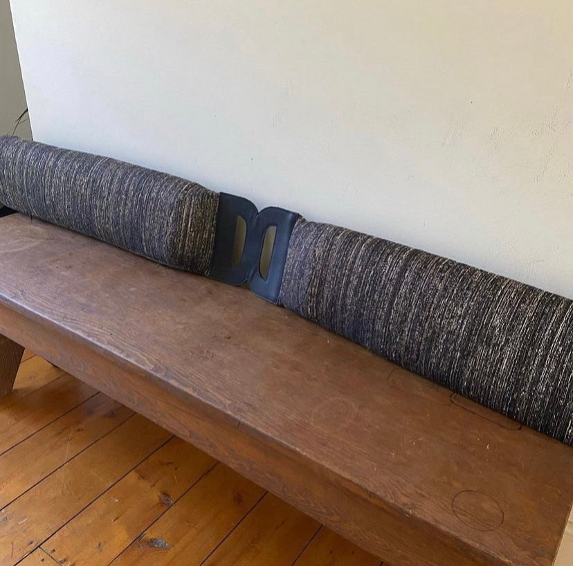 LUMBAR COUCH PILLOW / HITCHCOCK FABRIC