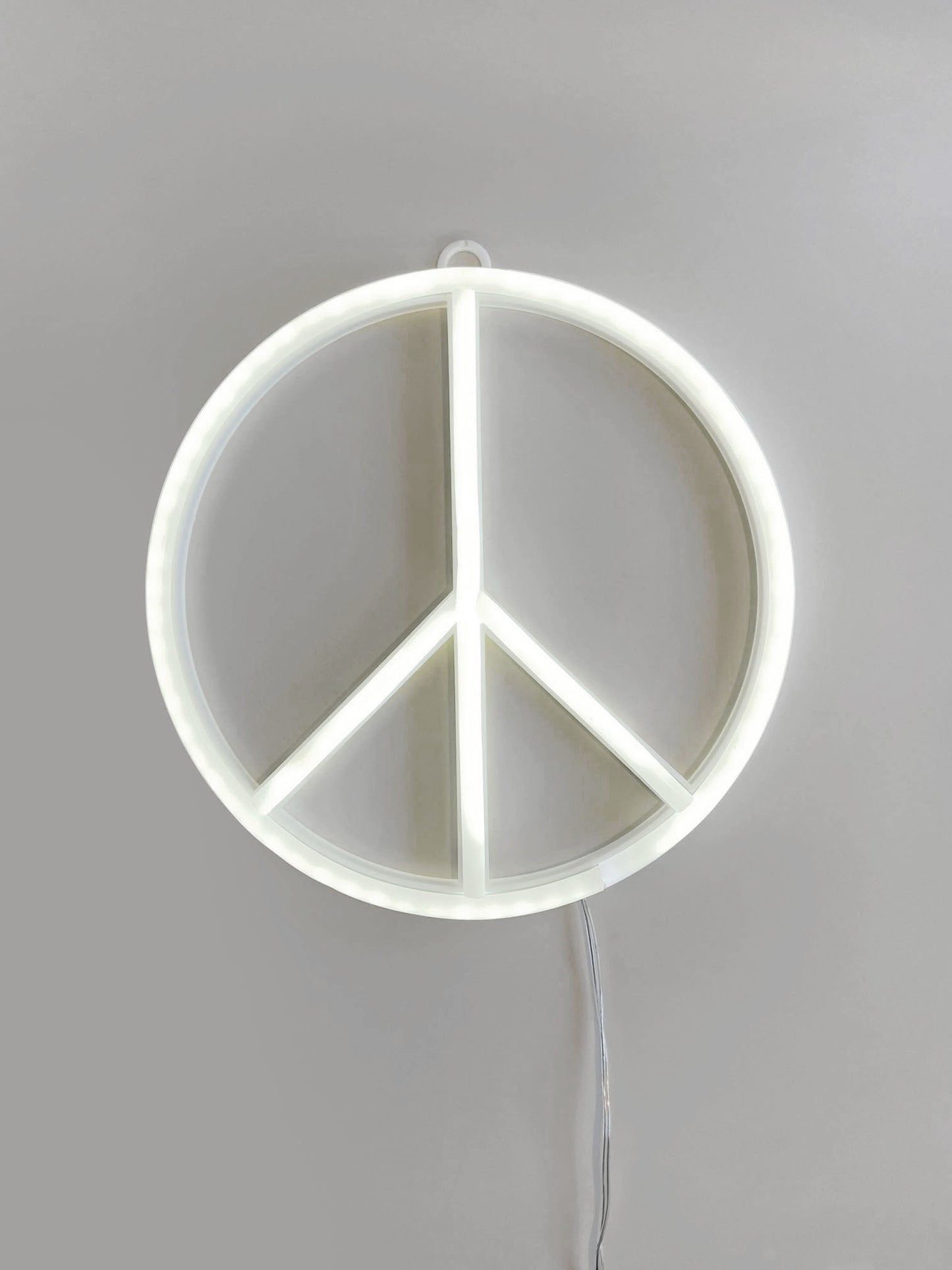 NEON LED LIGHT / PEACE SIGN
