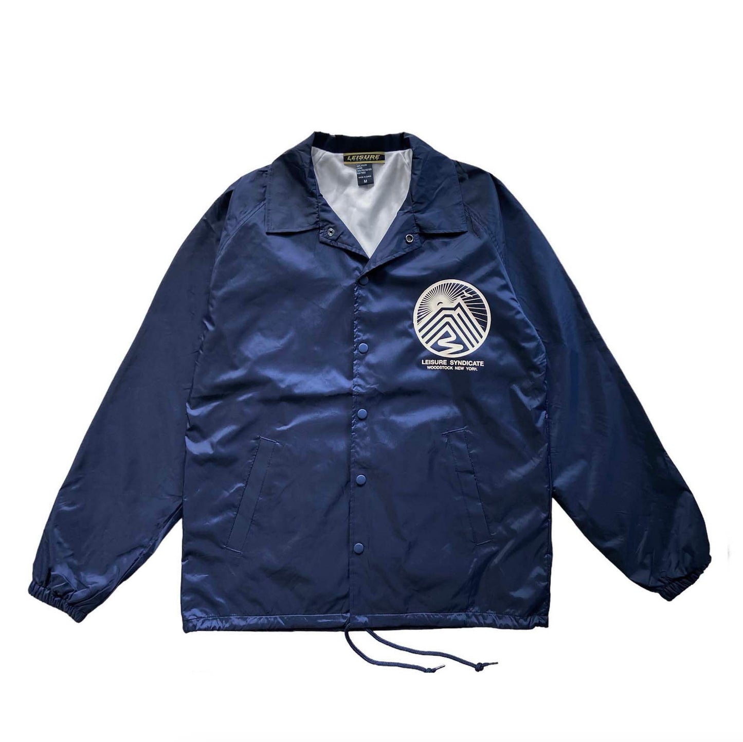 COACH JACKET / NAVY WLS CREST