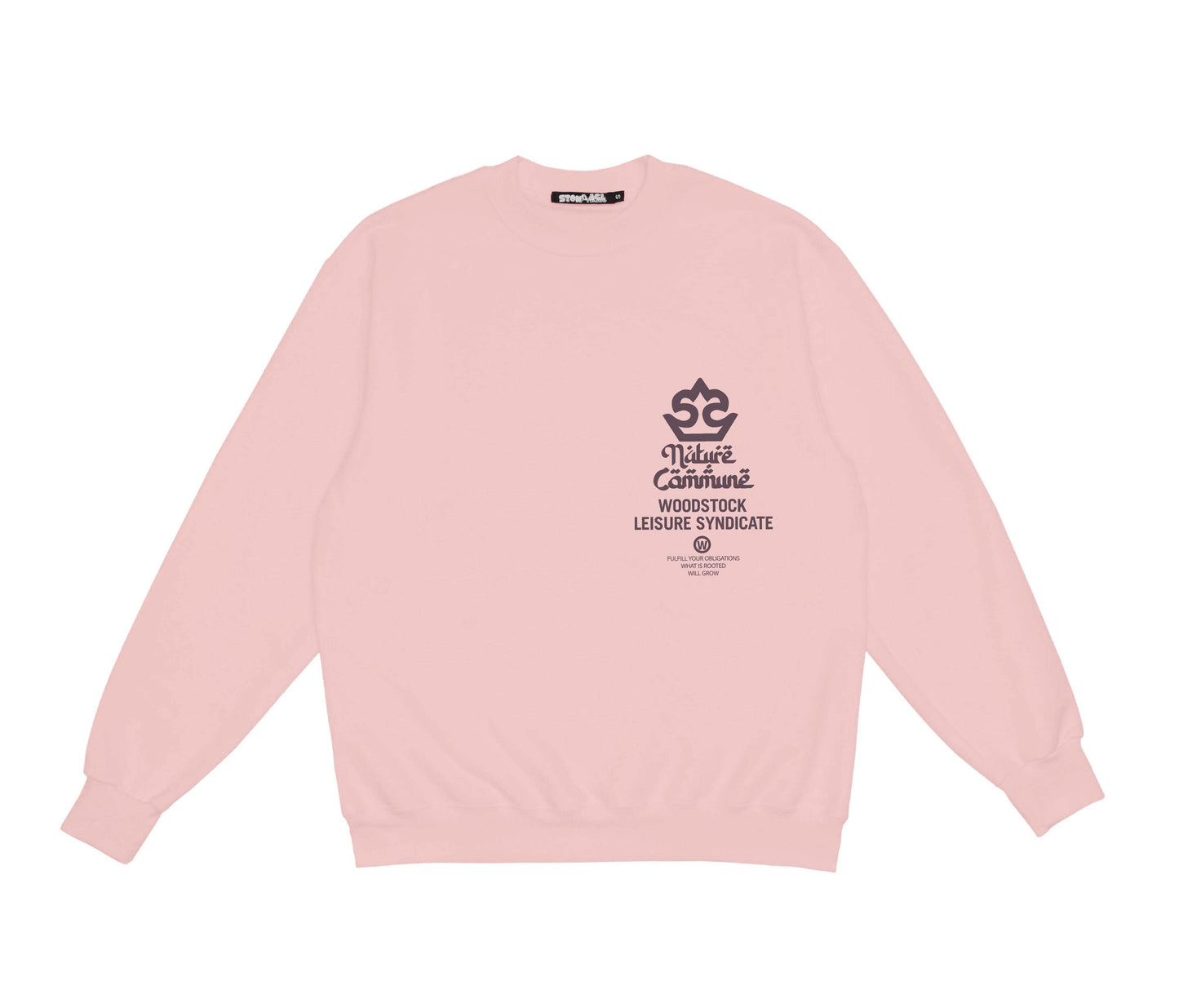 CREWNECK SWEATSHIRT: NATURE COMMUNE