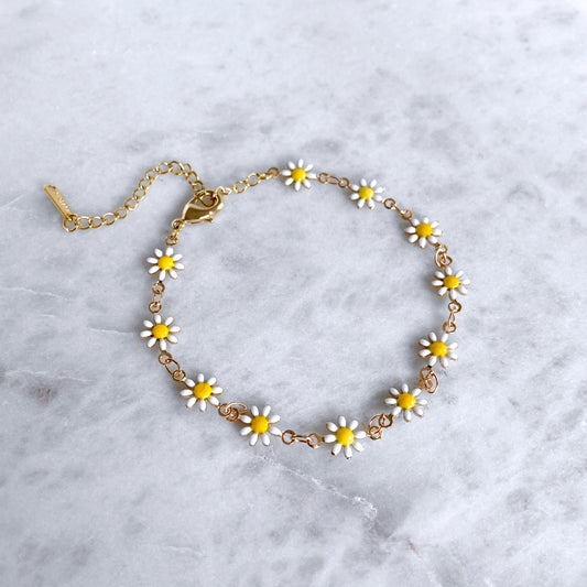 BRACELET: DAISY CHAIN / GOLD