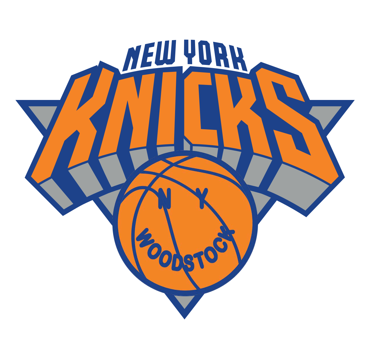 TEE: KNICKS / HEATHER GREY / TOWN SUPPORT