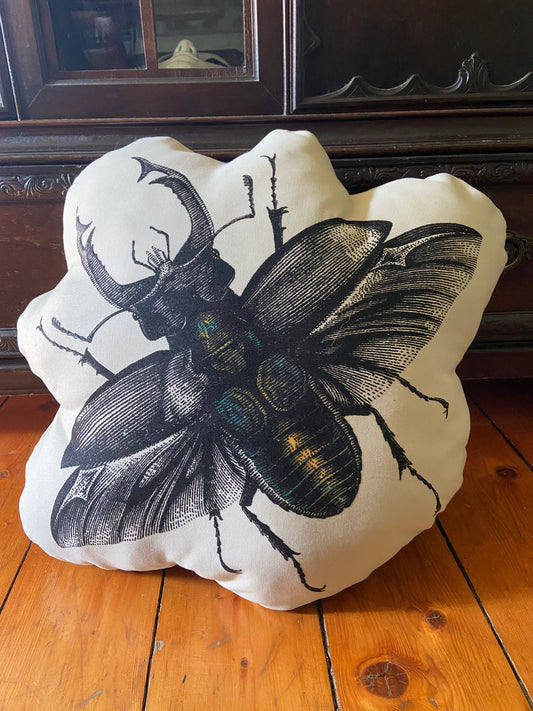 INSECT PILLOW: STAG BEETLE