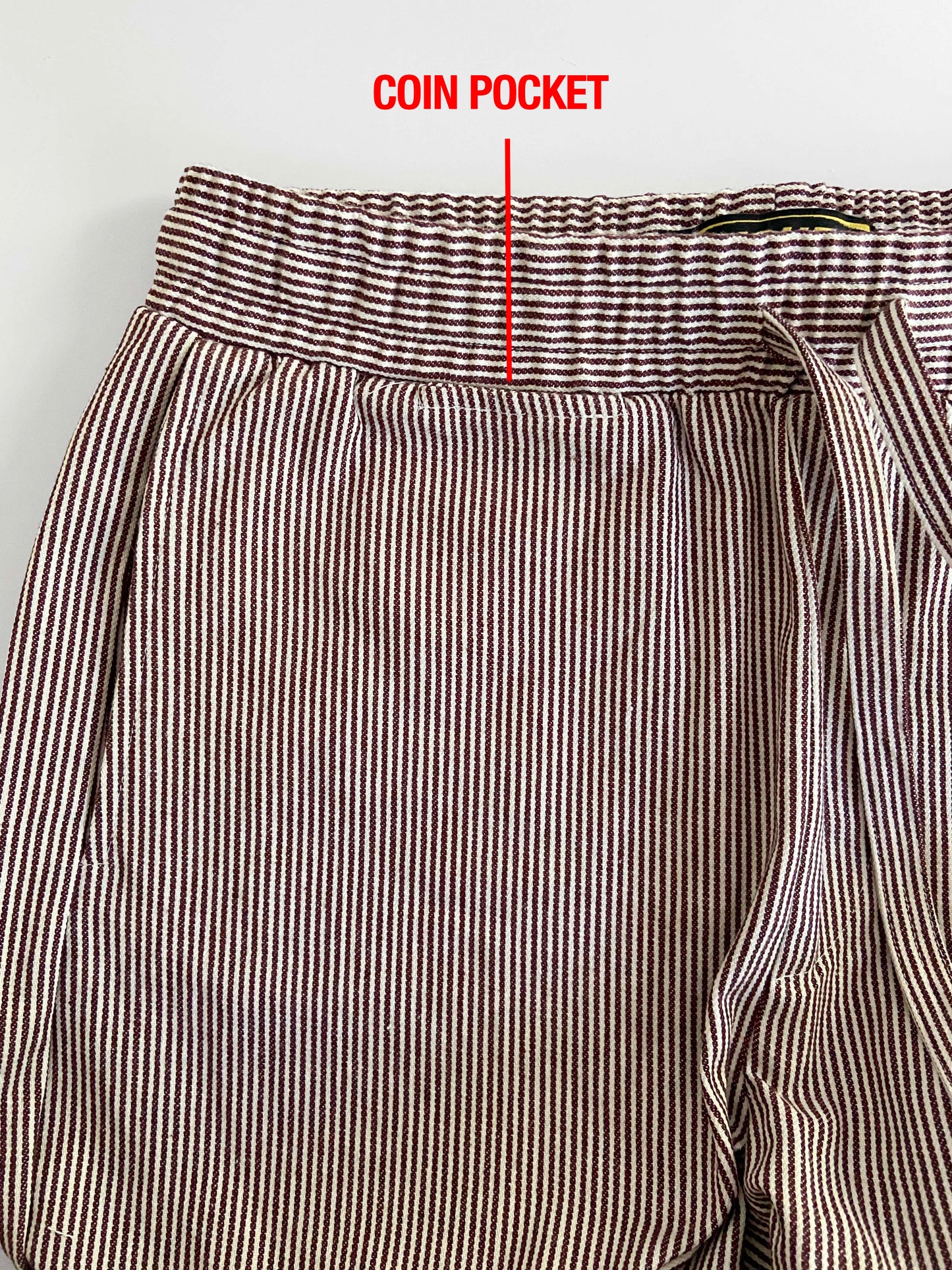 THE NEW PANT: OX BLOOD STRIPE