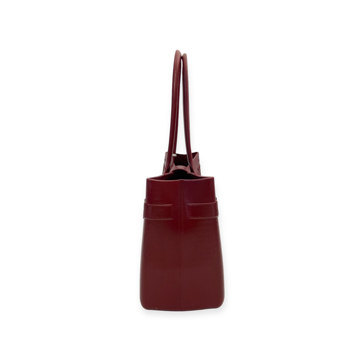 RUBBER TOTE: BLOOD RED