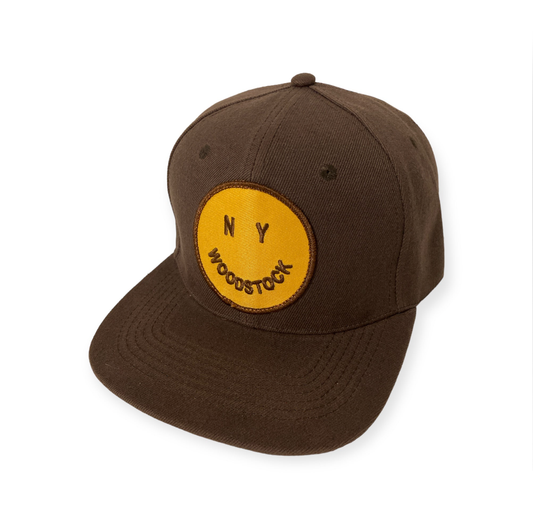 TRUCKER CAP:  SMILE / BROWN