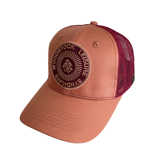 TRUCKER CAP: WLS SHROOM / TERRACOTTA