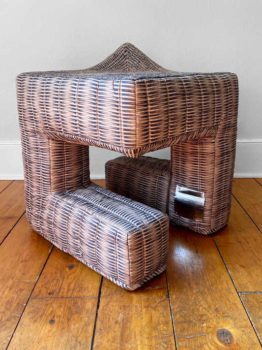 WAVE SEAT: WICKER PRINT / WICKER