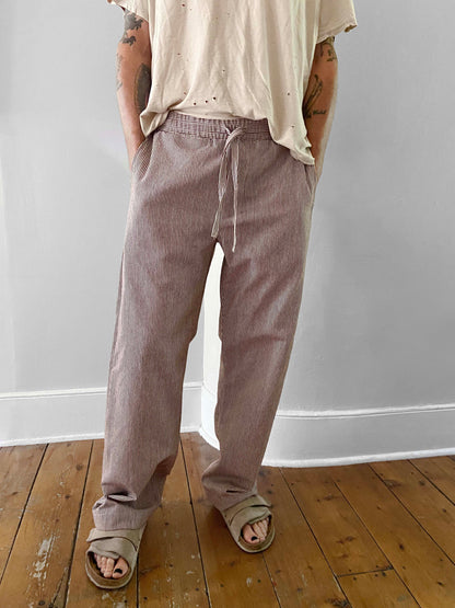 THE NEW PANT: OX BLOOD STRIPE