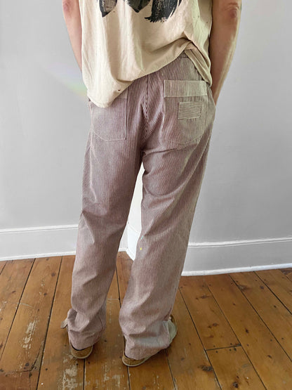THE NEW PANT: OX BLOOD STRIPE