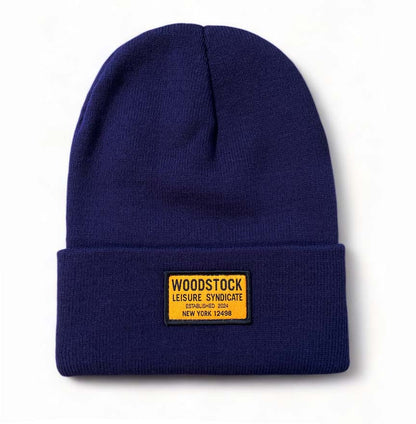 KNIT BEANIE / NAVY