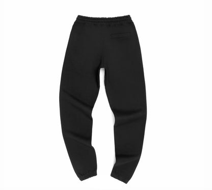 SWEAT PANTS: BLACK