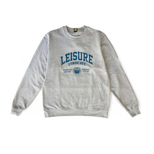 CREW_SWEATSHIRT: LAID BACK UNIVERSITY