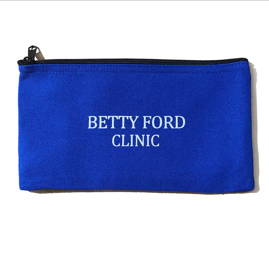 ZIPPER POUCH / REHAB - blue
