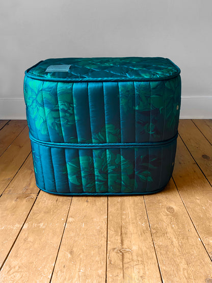 MATTRESS CUBE: GREEN FLORAL