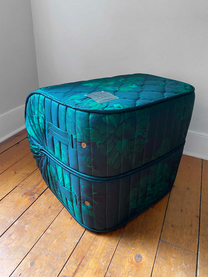 MATTRESS CUBE: GREEN FLORAL