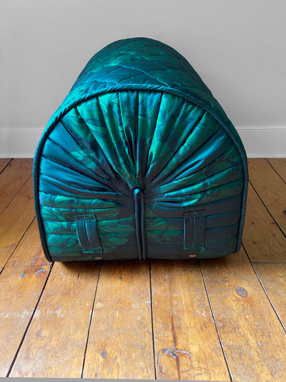 MATTRESS CUBE: GREEN FLORAL