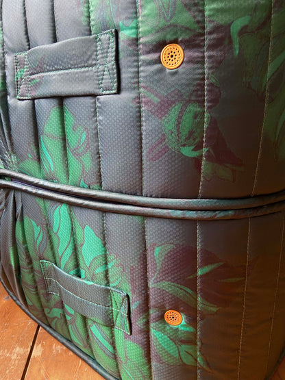 MATTRESS CUBE: GREEN FLORAL