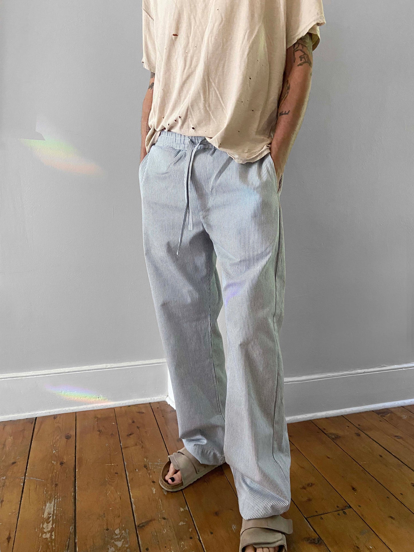 THE NEW PANT: CAMP GREY STRIPE