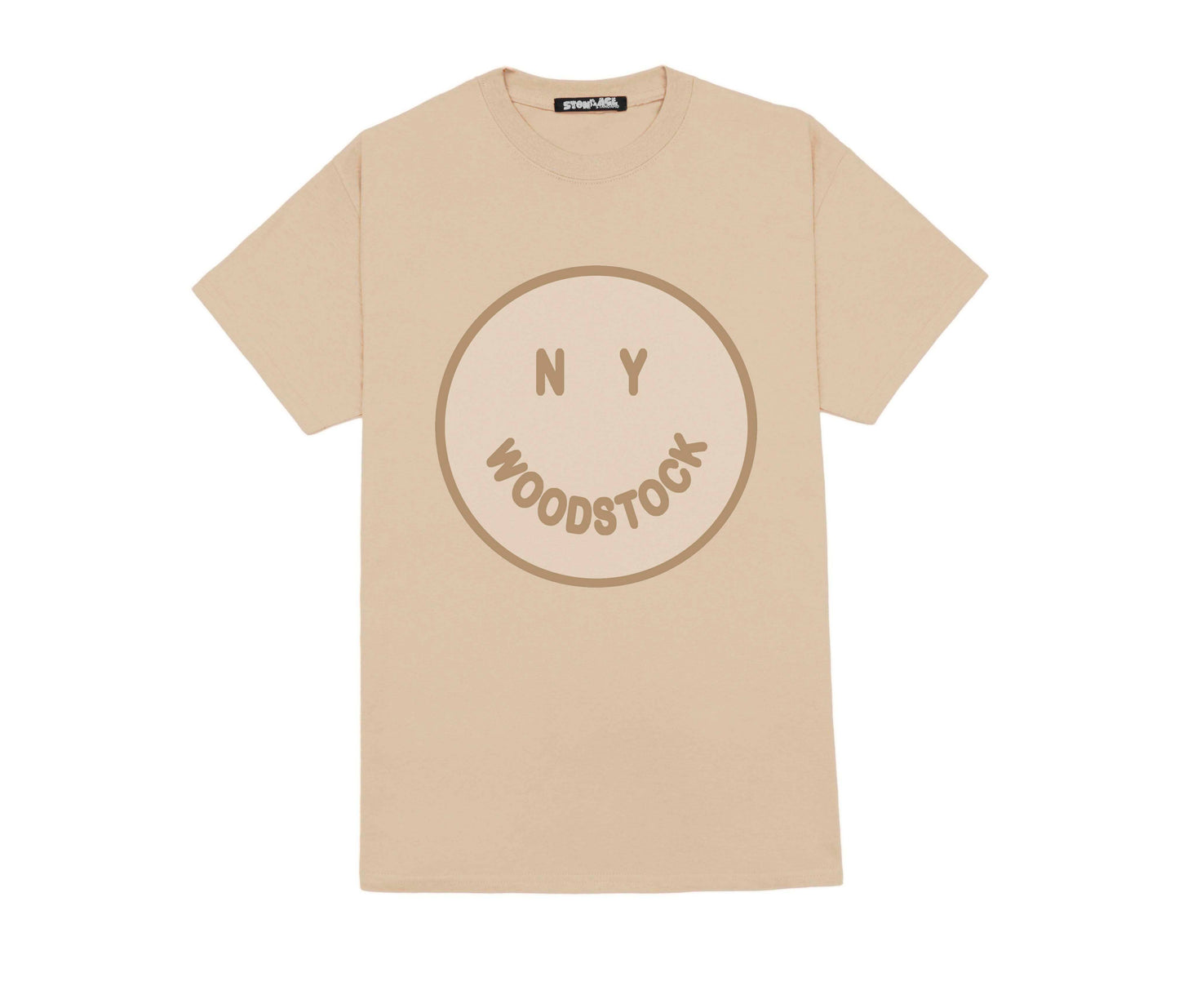 TEE: SMILEY FACE / NUDE