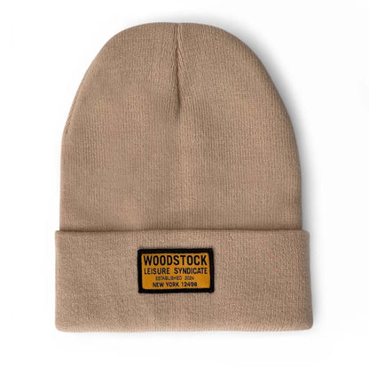 KNIT BEANIE /  TAN