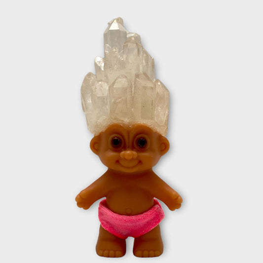 TROLL DOLLS / QUARTZ CRYSTAL