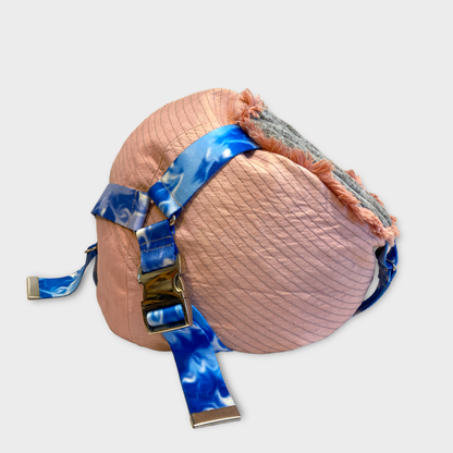 BEAN BAG HEAD REST / PINK & BLUE