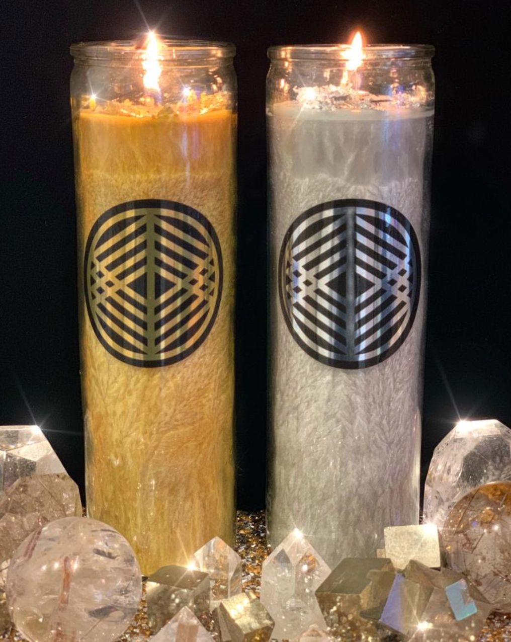 RITUAL CANDLE / SILVER GODDESS